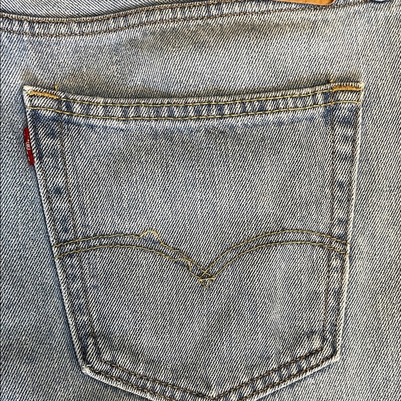 Levi’s 505 Vintage Light Wash Straight Leg Jeans – Size 40x30 - Picture 10 of 12